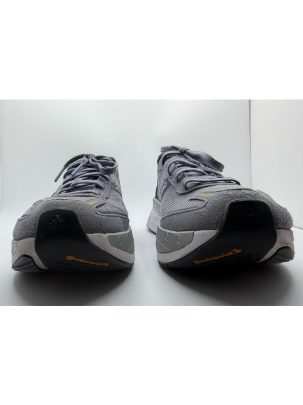 Adidas Adizero Boston 11 Running Sneakers Women's Size 7.5 Silver Violet/Black - Picture 6 of 16